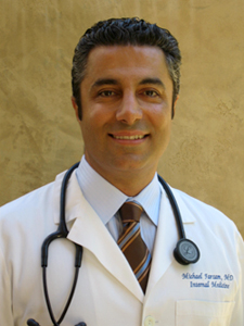Portrait of Dr. Michael Farzam, MD, house call urgent care physician in Los Feliz